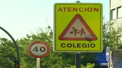Siete de cada diez colegios españoles suspenden en seguridad vial