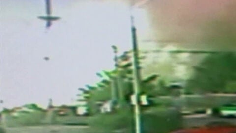 Im&aacute;genes de la explosi&oacute;n de gas