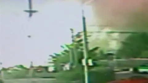 Imágenes de la explosión de gas Imágenes de la explosión de gas