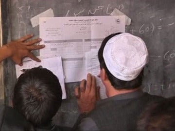Votantes afganos