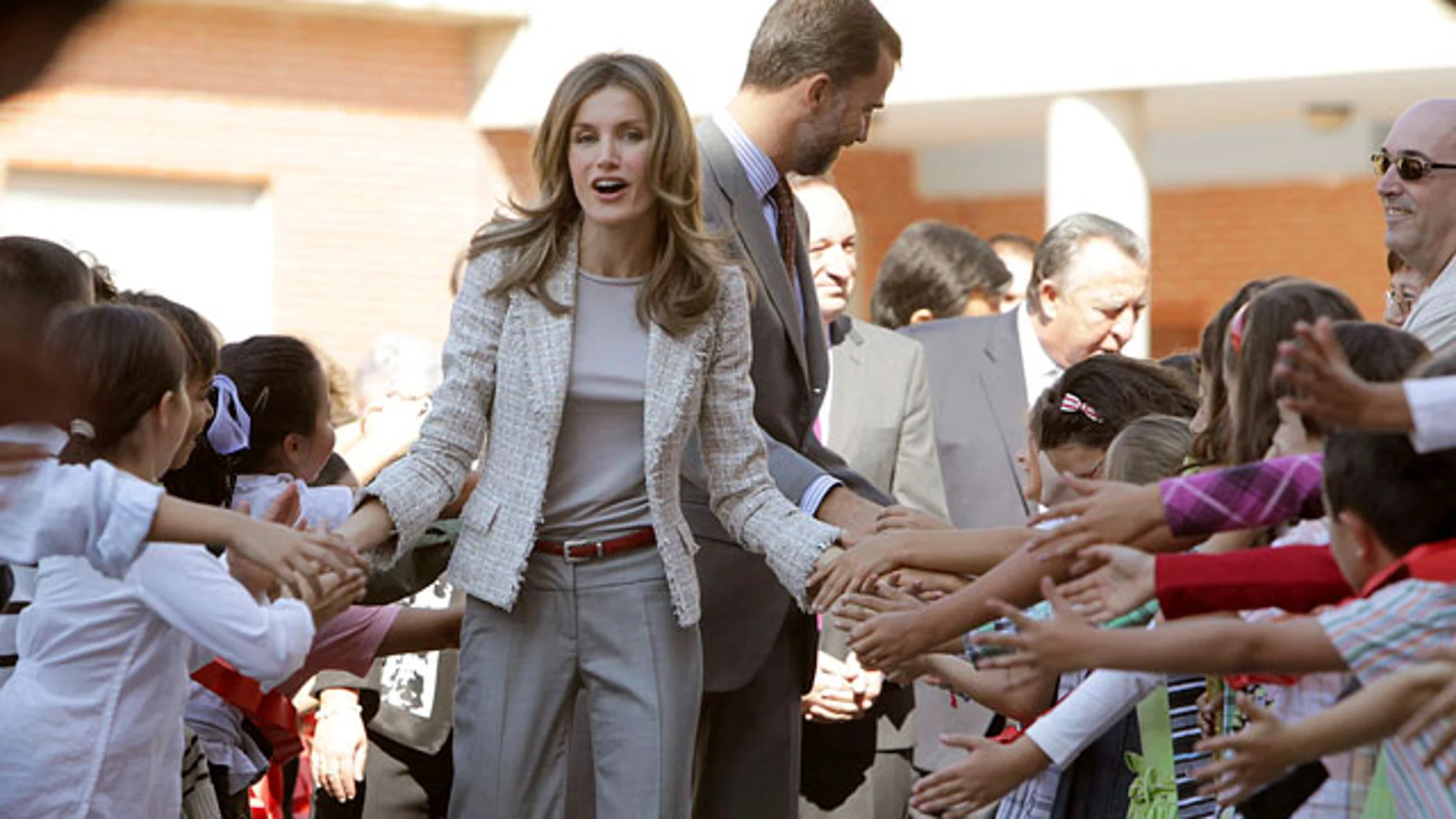 Los Príncipes abren el curso escolar en La Rioja