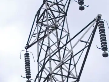 Imagen de un torre eléctrica Imagen de un torre eléctrica