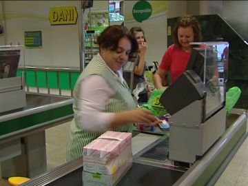 Comprando en un supermercado Comprando en un supermercado