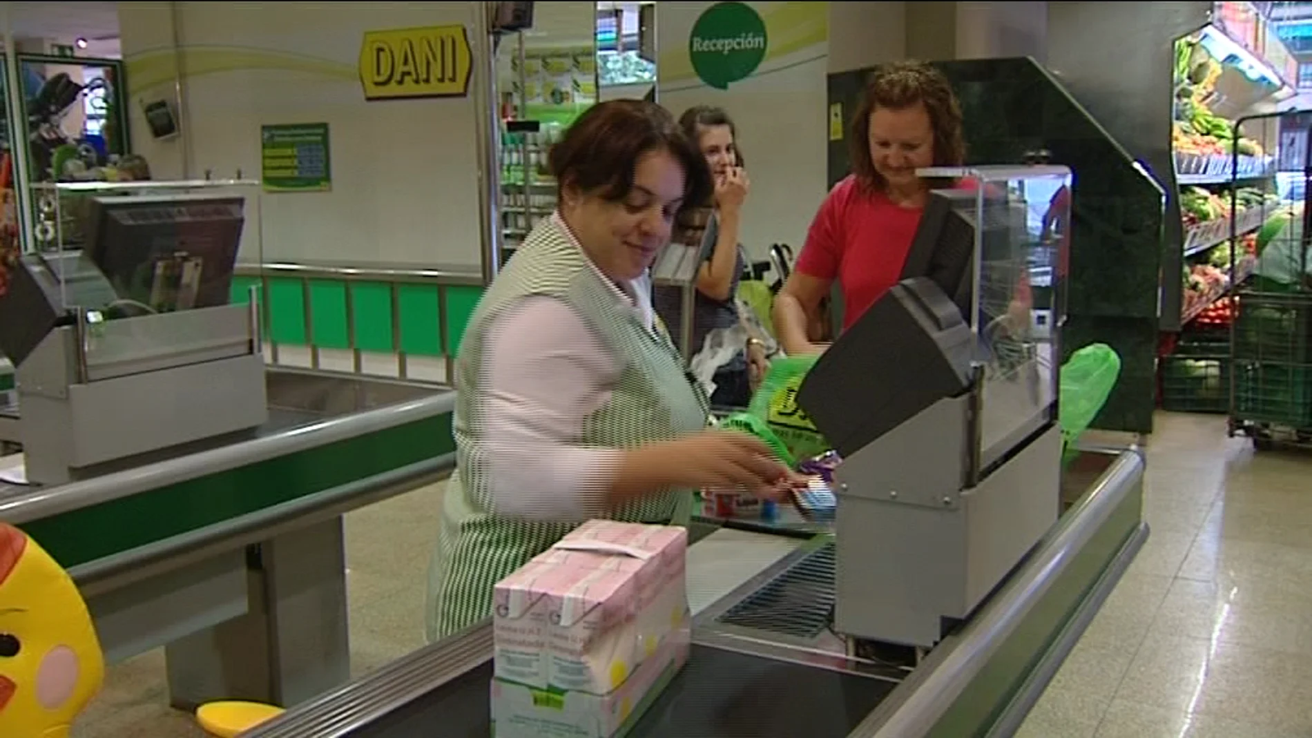 Comprando en un supermercado Comprando en un supermercado