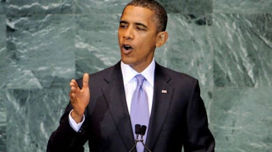 Obama confía en que Palestina sea un país miembro de la ONU en 2011