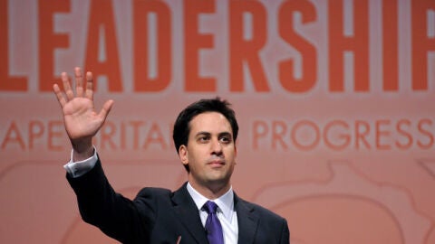 Ed Miliband, l&iacute;der del Partido Laborista brit&aacute;nico