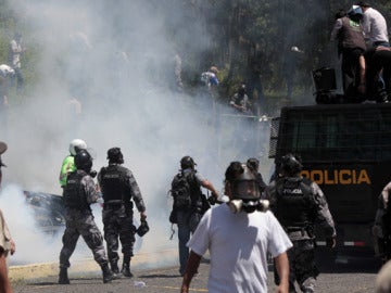 Protestas en Ecuador