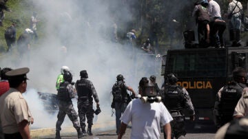 Protestas en Ecuador