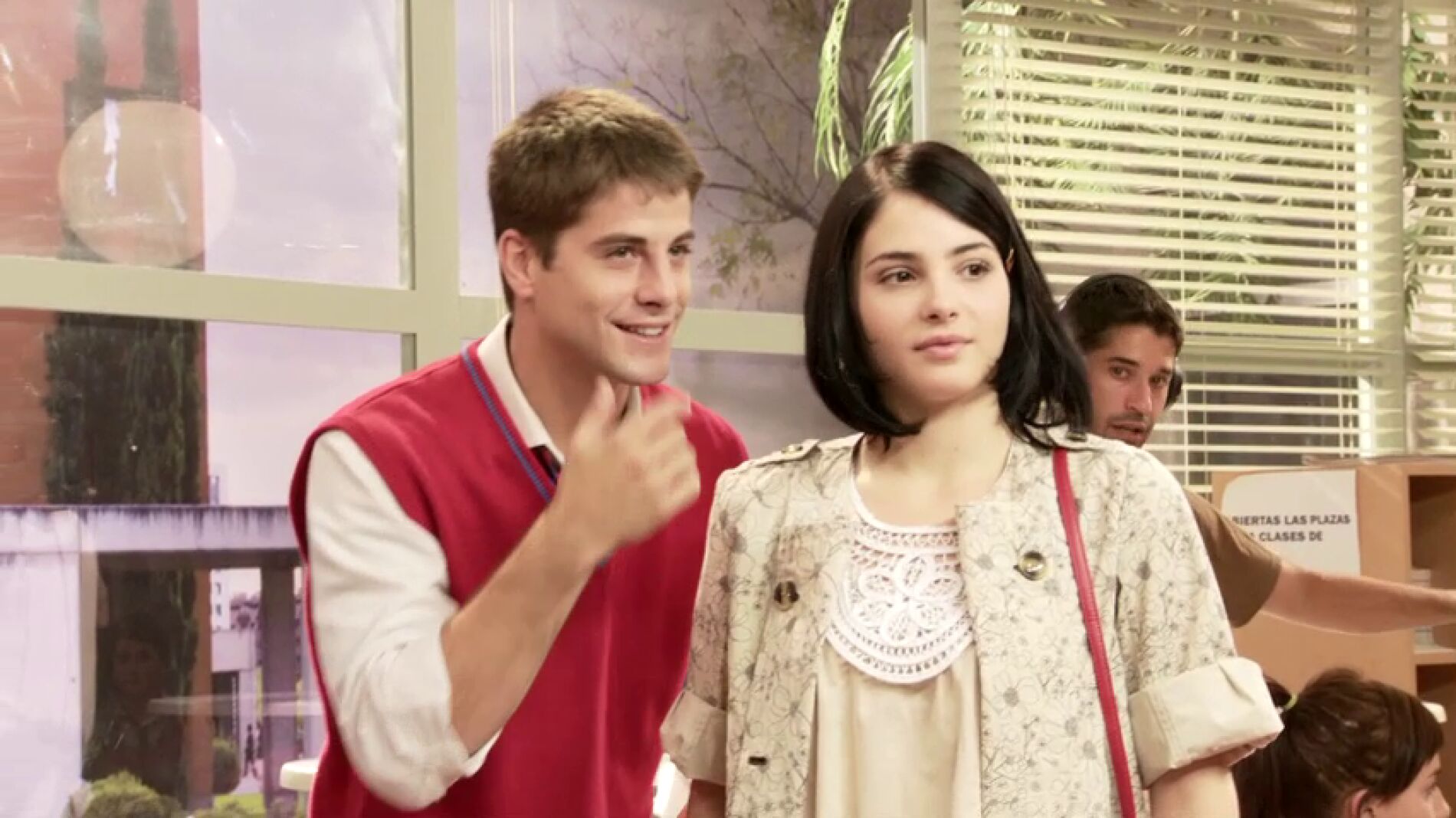 Luis Fern&aacute;ndez y Andrea Duro