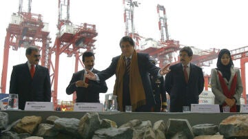 Alan García, presidente de Perú, durante un acto este jueves