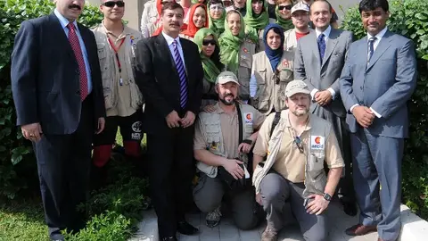 Grupo de médicos españoles enviados a Pakistán Grupo de médicos españoles enviados a Pakistán
