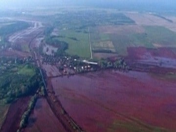 LAS LABORES DE LIMPIEZA DEL VERTIDO DE HUNGRIA PUEDEN DURAR MAS DE UNA ÑO