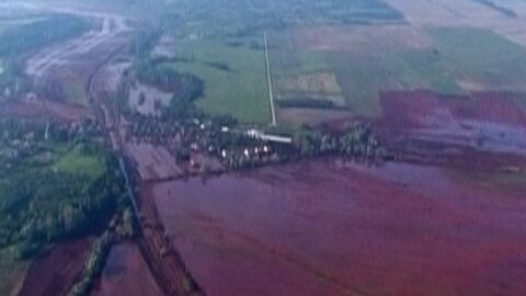 LAS LABORES DE LIMPIEZA DEL VERTIDO DE HUNGRIA PUEDEN DURAR MAS DE UNA &Ntilde;O