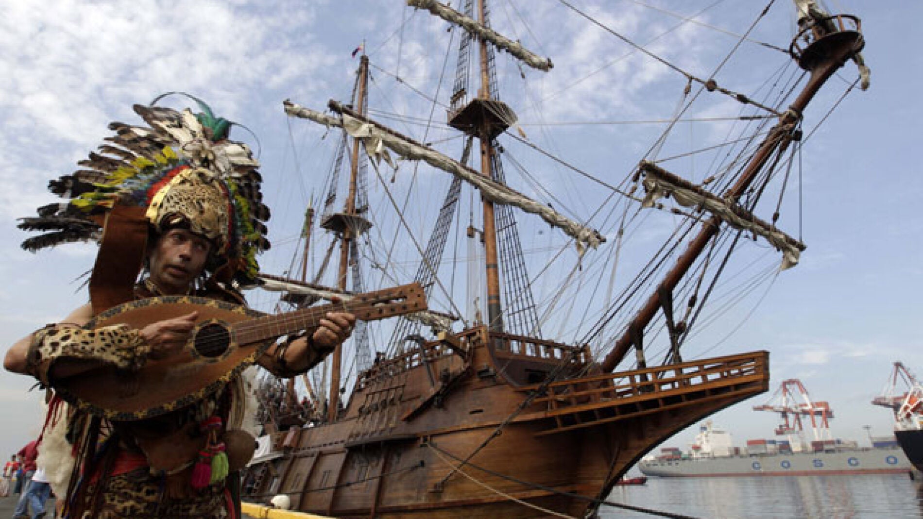 Un gale&oacute;n en Filipinas