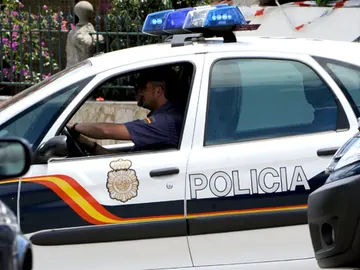 Un coche de la Policía Nacional Un coche de la Policía Nacional
