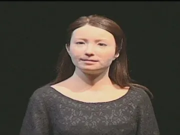 Un robot actriz Un robot actriz