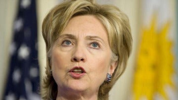 Hillary Clinton llega a Sarajevo