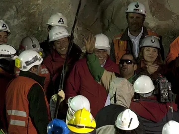 Rescate de Mario Sandoval, segundo minero Rescate de Mario Sandoval, segundo minero