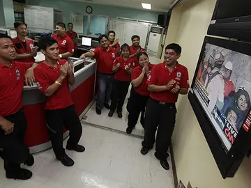 El rescate seguido en Filipinas El rescate seguido en Filipinas