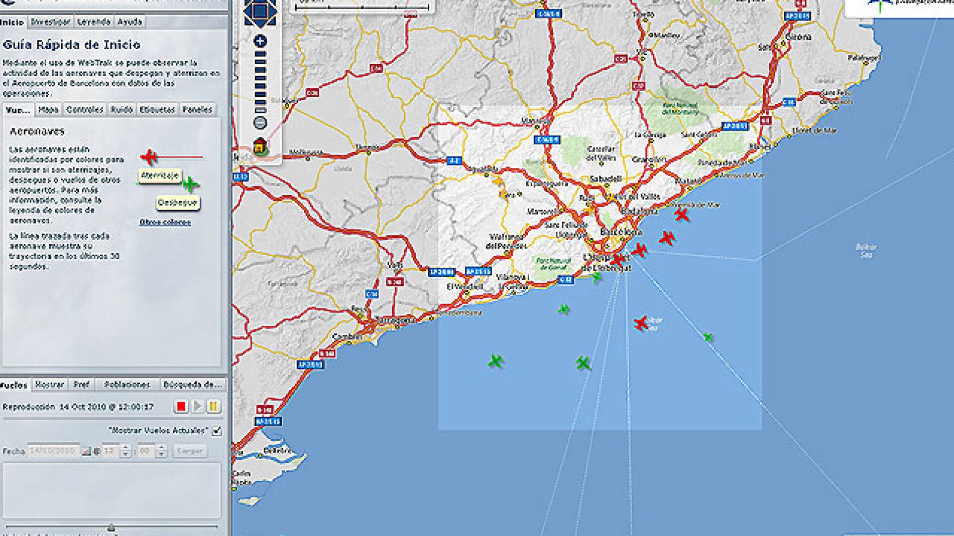Mapa de ruido de El Prat