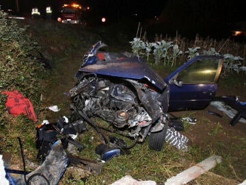 Accidente en Pontevedra