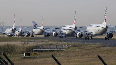 Una huelga de controladores paraliza el espacio aéreo de Francia y Bélgica
