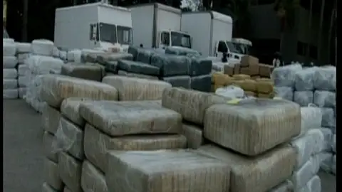 Marihuana decomisada en la frontera con Estados Unidos Marihuana decomisada en la frontera con Estados Unidos