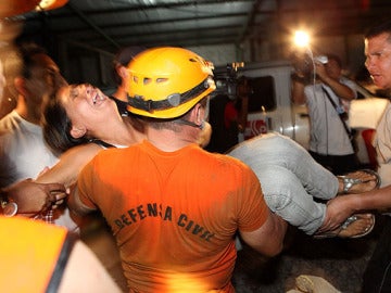 Esposa de uno de los mineros fallecidos