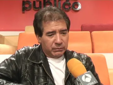 Los mineros visitan Antena 3 Los mineros visitan Antena 3