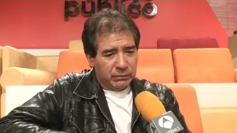 Los mineros visitan Antena 3 Los mineros visitan Antena 3