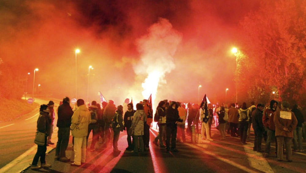 Protestas en Francia