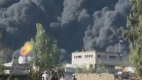 Los talibanes lanzan un cohete contra una base norteamericana en Afganist&aacute;n