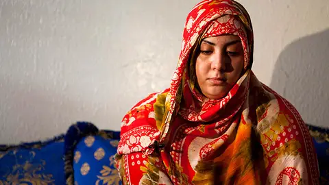 Esaida Elgarhi, hermana del adolescente Esaida Elgarhi, hermana del adolescente