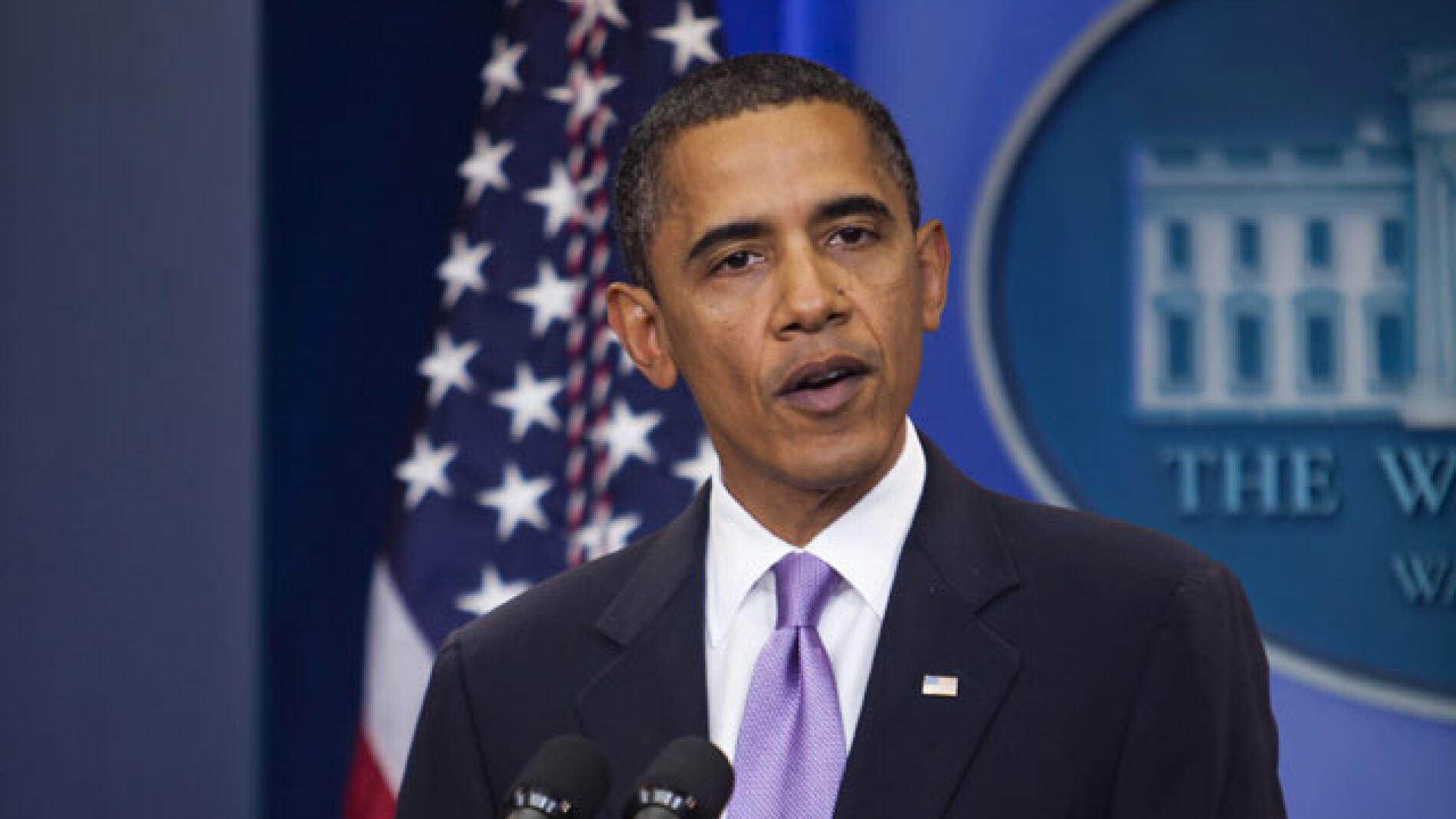 Obama, durante su comparecencia en la Casa de Blanca