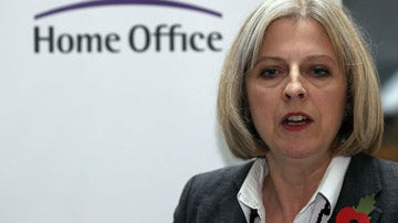 Theresa May, ministra del Interior de Reino Unido