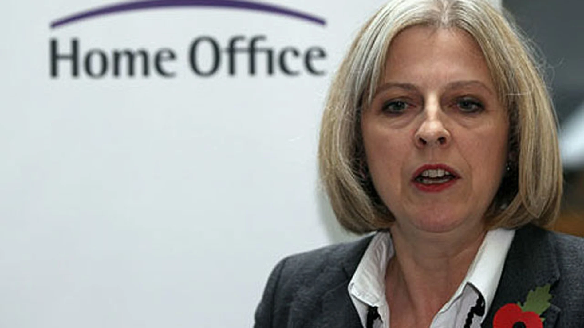 Theresa May, ministra del Interior de Reino Unido Theresa May, ministra del Interior de Reino Unido