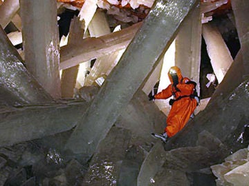 Cueva de Naica, en México