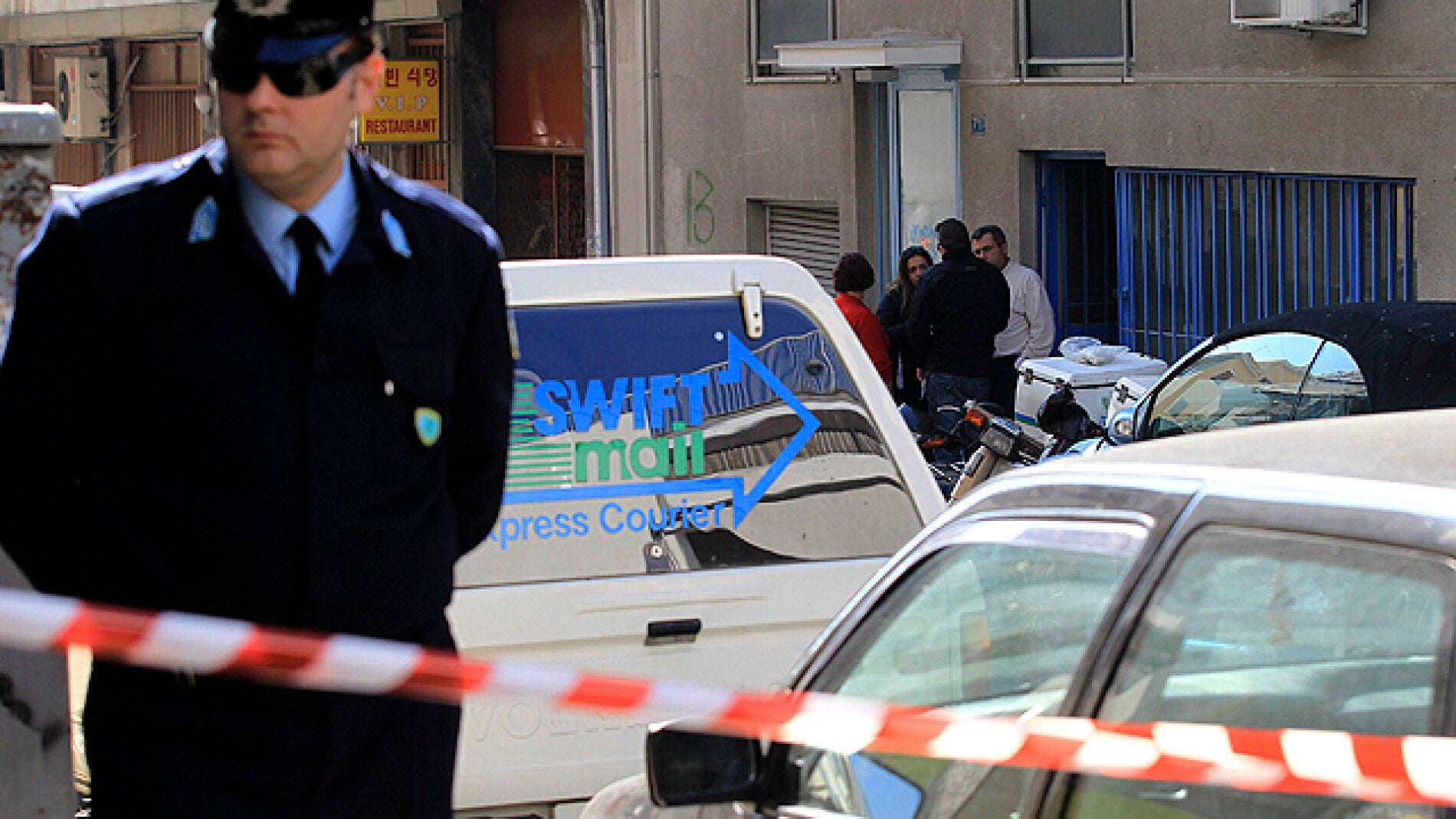 Explosi&oacute;n en Atenas