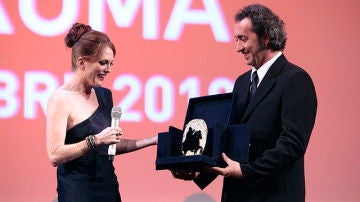 Julianne Moore recoge el premio
