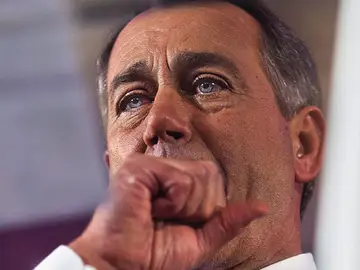 John Boehner, emocionado John Boehner, emocionado