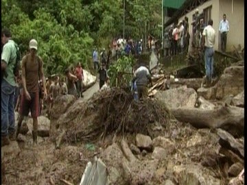 Deslizamiento de tierra en Costa Rica