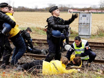 Antinucleares se manifiestan en Alemania