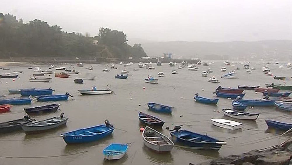 La flota amarrada