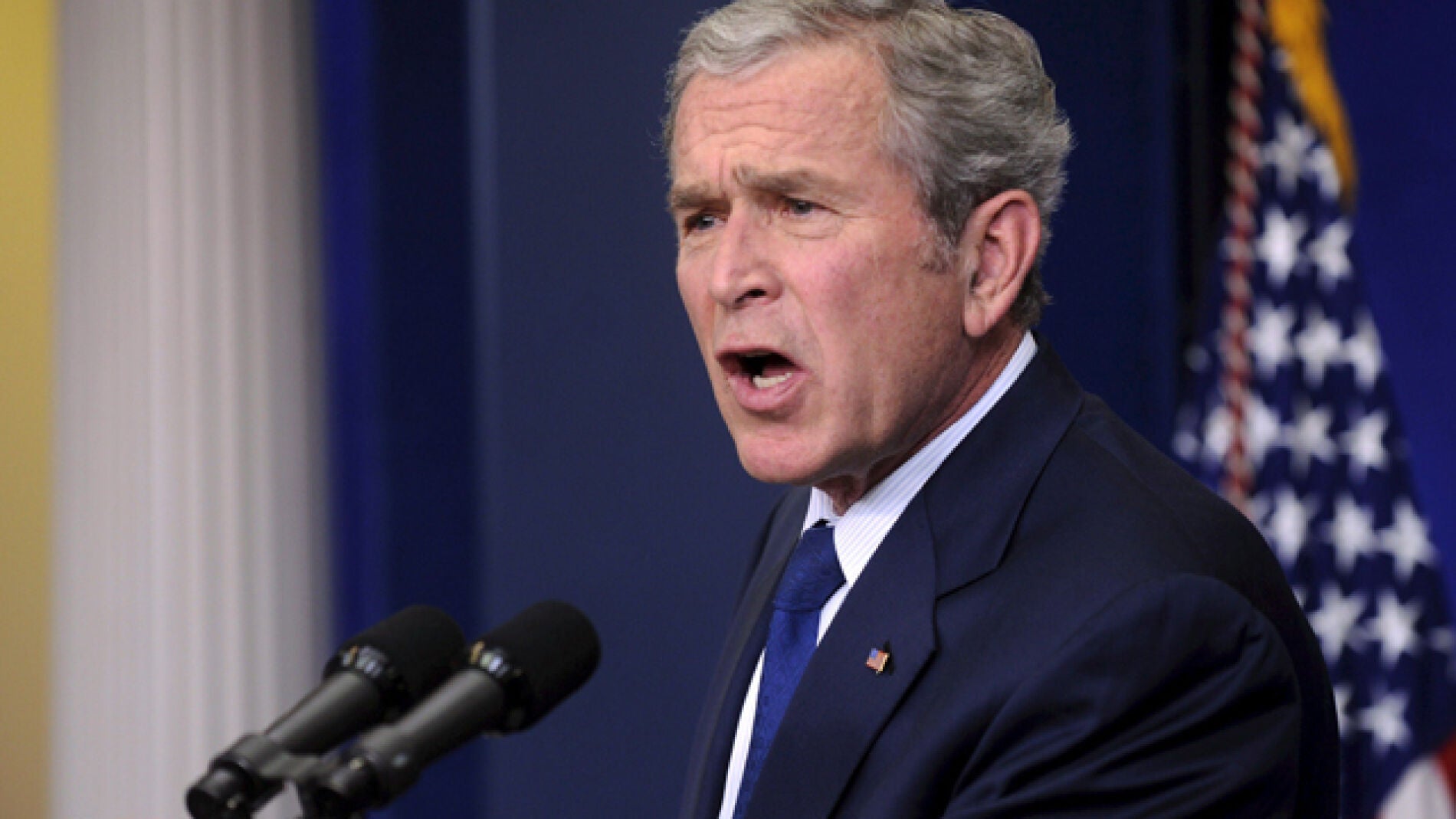El expresidente de EEUU, George W. Bush