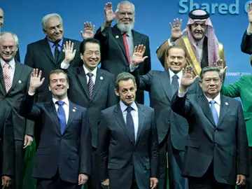 Foto de familia del G-20 en Seúl Foto de familia del G-20 en Seúl