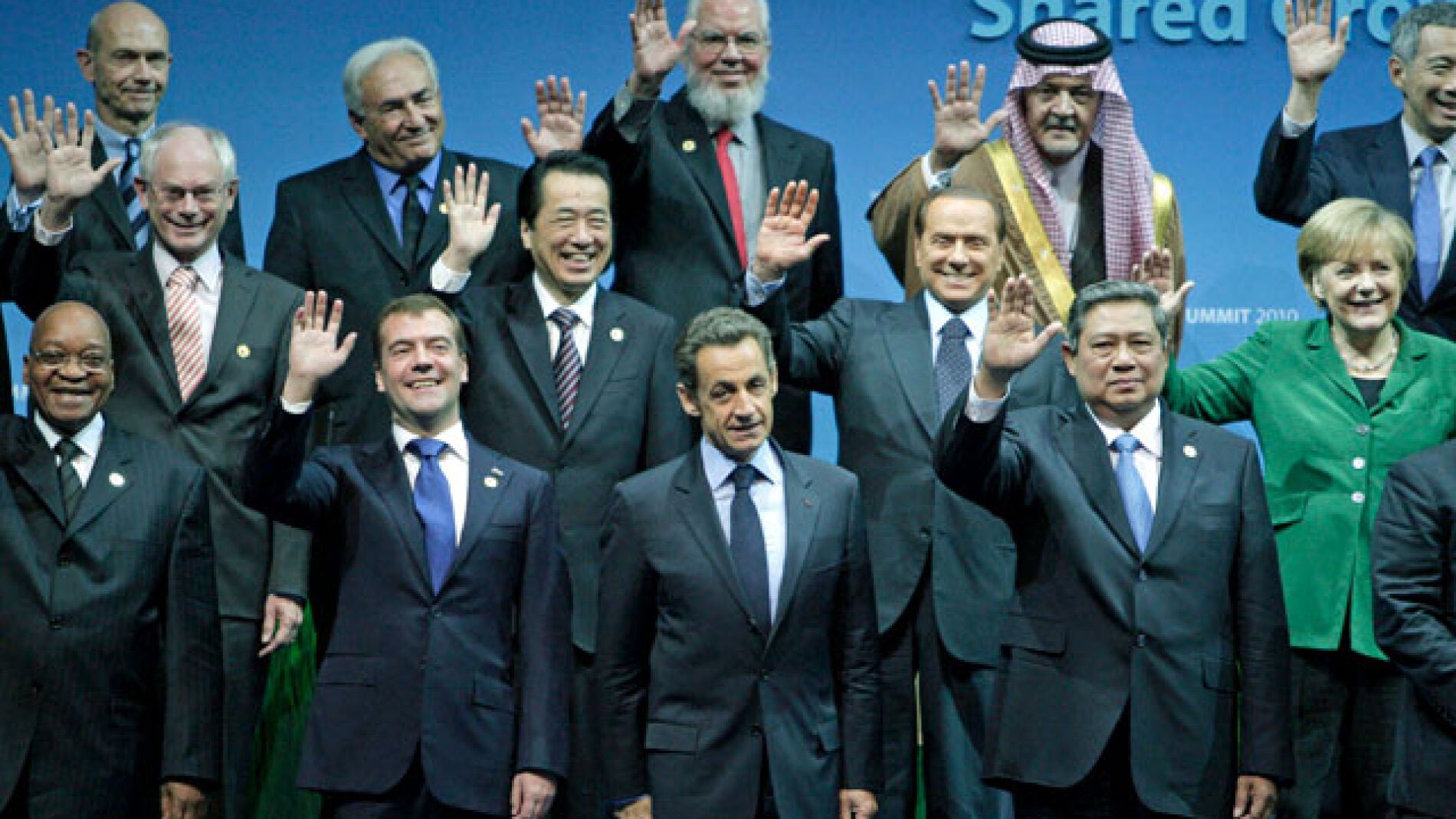 Foto de familia del G-20 en Se&uacute;l