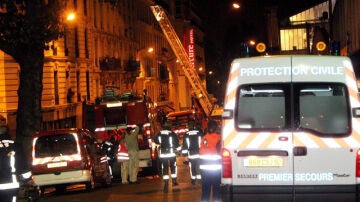 Incendio en un albergue en Dijon
