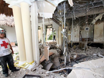 Explosión en un hotel de Cancún Explosión en un hotel de Cancún