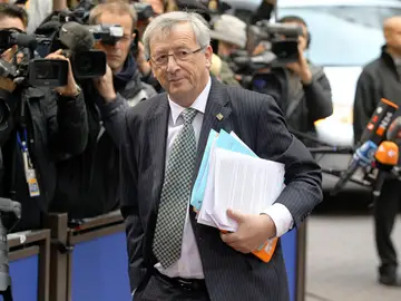 El presidente del Eurogrupo Jean-Claude Juncker El presidente del Eurogrupo Jean-Claude Juncker