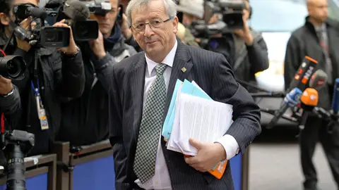 El presidente del Eurogrupo Jean-Claude Juncker El presidente del Eurogrupo Jean-Claude Juncker
